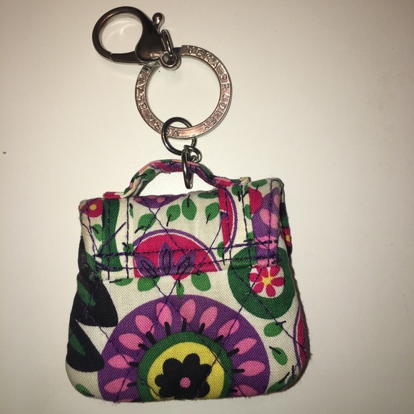 vera bradley key chain mini coin purse. - Picture 2 of 3